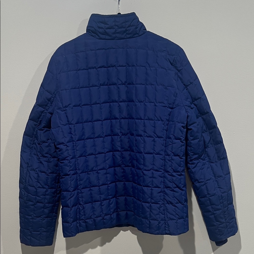 J.Crew Cobalt Blue Quilted Puffer Jacket Size Small Excellent Condition - Picture 4 of 8